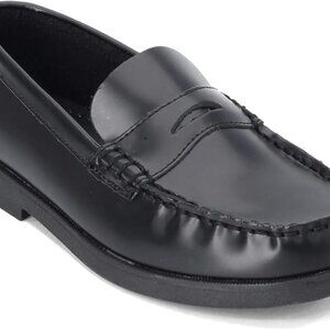 NWB Sperry Top-Sider Black Leather Colton Penny loafer sz 8.5